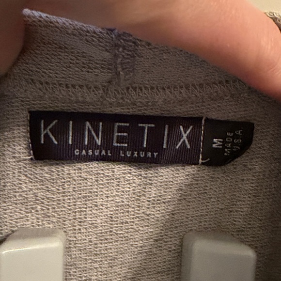 Kinetix Heather Gray Men's Hoodie M - Picture 2 of 7